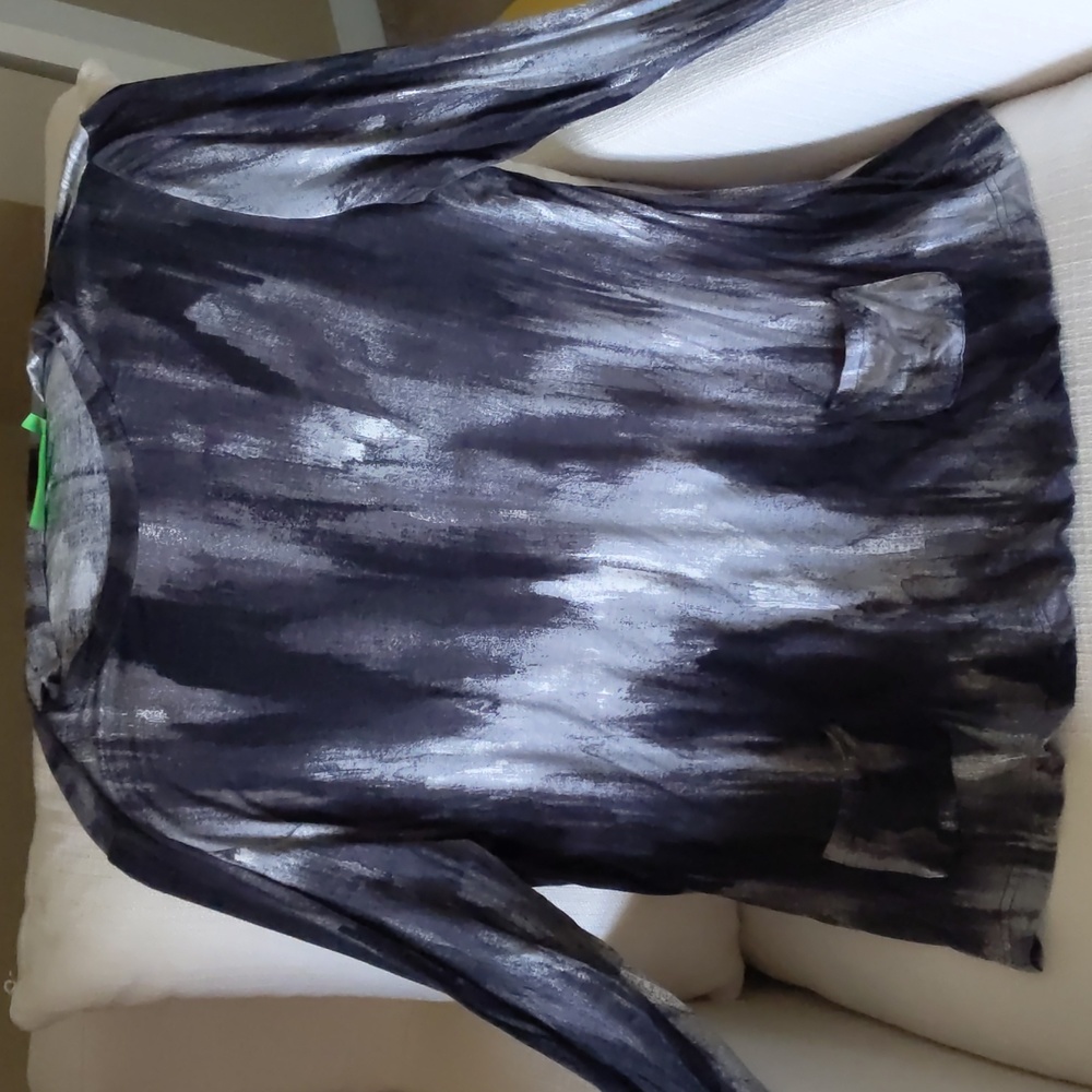 Logo Black/ gray tunic